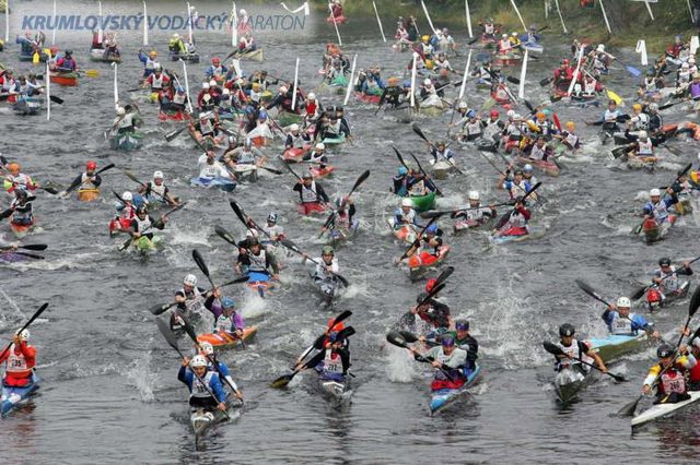 Krumlovský vodácký maraton 2008